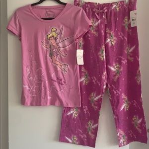 Tinker bell pajama set- NWT!